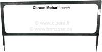 Citroen-2CV - Mehari, frame (not folding) for the windshield. Suitable for Citroen Mehari, to year of co