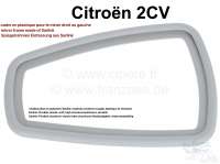 Citroen-DS-11CV-HY - 2CV, mirror frame made of Sarlink (softer modern plastic from automobile production). Flex