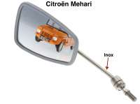 Alle - Mehari, mirror replica. Left + right fitting! Thread: M9. Very nice quality. The mirror ar