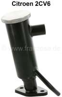 Citroen-2CV - Oil filler neck for 2CV6. New development. The connecting piece can be dismantled and afte