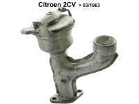 Citroen-2CV - Oil filler neck. Suitable for Citroen 2CV (also A-type), to year of construction 3/1963. S