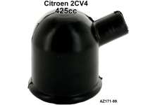 Citroen-2CV - Oil filler neck rubber cap, suitable for Citroen 2CV from 03/1963 to 1970. Reproduction. O