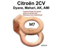 citroen 2cv oil feed cooling filter line double seal m7 P10095 - Image 1