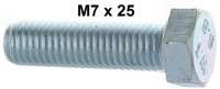 Citroen-2CV - M7 x 25 screw. For the securement oil filler neck on the engine block. Suitable for Citroe