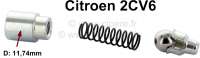 Citroen-2CV - Oil pressure valve repair set for Citroen 2CV6. Installed starting from year of constructi