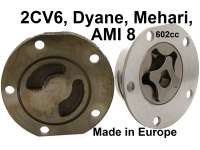 Citroen-2CV - Oil pump for 2CV6 (from year of construction 11/1970), inclusive Aluminum casing + cover p