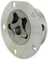 Citroen-2CV - Oil pump for 2CV6, reproduction, inclusive Aluminum casing. Pump impeller is 10.5 mm heavi