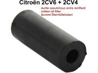 citroen 2cv oil feed cooling filter rubber between filler neck P10232 - Image 1