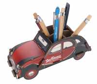 citroen 2cv pencil box advertising imprint made wood germany super nice practical P900011 - Image 1