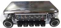 Citroen-2CV - Radio Blaupunkt Frankfurt, with chrome trim, revised. 24 months warranty, 12V. With Din co
