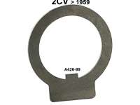 citroen 2cv rear axle hub nut safety sheet P12302 - Image 1
