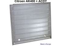 Citroen-2CV - AK/ACDY, spare wheel hood for Cotroen AK400 + ACDY. Large corrugated sheet, reproduction. 