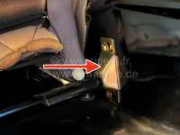 citroen 2cv rear body components seat bench fixture sheet metal 2 P15627 - Image 3