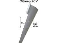 Citroen-2CV - 2CV, Wheel housing body edge at the rear right. Very often the overlapping sheet metal on 