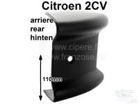 Citroen-2CV - Bumper corner rear, for Citroen 2CV6. (Plastic corner rear). The protection corners were o