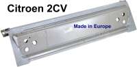 Citroen-DS-11CV-HY - 2CV, Rear end panel for Citroen 2CV. Optically like original. The rear end panel is amplif