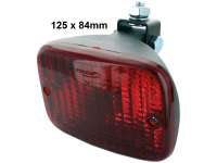 Renault - Fog tail light, reproduction. The is made from plastic. Universal fitting. Width: 125mm. H