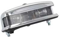 Sonstige-Citroen - License plate light made of metal. Chrom-plated. Width: 116mm. Depth: 51mm. Overall height