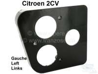 Citroen-2CV - Spacer tail lamp at the rear left. Citroen 2CV. Color black.