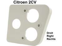Citroen-2CV - Spacer tail lamp at the rear right. Citroen 2CV. Color grey. Or. No.AZ544185