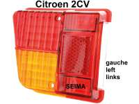 citroen 2cv rear lighting taillight cap on left seima P14019 - Image 1