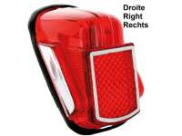 Citroen-DS-11CV-HY - Taillight cap on the right, suitable for Citroen 2CV to year of construction 1964 (diagona
