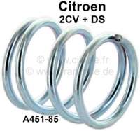 Citroen-DS-11CV-HY - Spring laterally, for the brake shoes (spring for locking pin brake shoes). Suitable for C