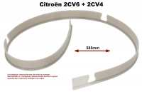 citroen 2cv rear wing fender seal synthetic grey between c support sutiable P16043 - Image 1