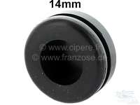Citroen-DS-11CV-HY - rubber plug, 14 mm, to close e.g. drillings for cavity sealings. For sheet metals to 2mm s
