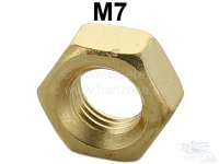 citroen 2cv screws nuts brass nut m7 din 934 P20986 - Image 1