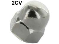 Citroen-DS-11CV-HY - 2CV, Fender in front, cap nut from high-grade steel. For the securement of the front fende