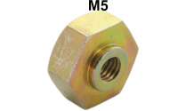 Citroen-2CV - M5 weld nut (spot weld nut), like original! Suitable for Ctroen 2CV, DS, HY