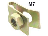 Citroen-2CV - M7, chassis nut (securement of the body). Suitable for Citroen 2CV (old version, with weld