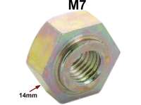 Citroen-2CV - M7 weld nut (spot weld nut), like original! Suitable for Ctroen 2CV, DS, HY
