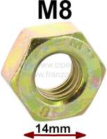 citroen 2cv screws nuts m8 nut 14mm wrenche metal P21075 - Image 1