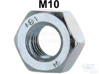 Citroen-DS-11CV-HY - Nut M10, galvanized