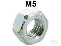 citroen 2cv screws nuts nut m5 galvanized P20163 - Image 1