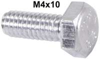 Citroen-2CV - Screrw M4x10 / machine screw