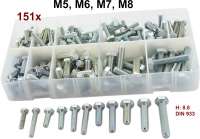 citroen 2cv screws nuts screw set m5 m8 galvanizes consisting P20237 - Image 1