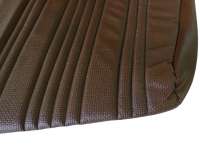 Citroen-2CV - AMI8, seat cover in front, from vinyl. Color: brown. Suitable for Citroen AMI8.