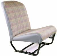 Citroen-2CV - Seat on the left completely, Ecossais. Suitable for Citroen 2CV.