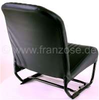 Renault - Seat on the left completely (symetric), vinyl black (new part). Design: the upperflat is s