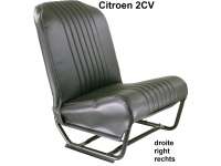citroen 2cv seat covers front on right completely symetric vinyl P18641 - Image 1