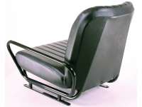Sonstige-Citroen - Seat on the right completely, vinyl black (new part). Suitable for Citroen Mehari.