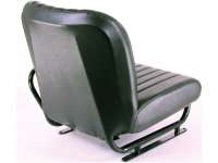 Sonstige-Citroen - Seat on the right completely, vinyl black (new part). Suitable for Citroen Mehari.