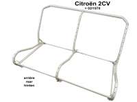 citroen 2cv seat frame attachments rear bench up P18871 - Image 1