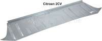 citroen 2cv sheet metal behind seat bench box transition P15201 - Image 1