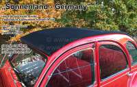citroen 2cv soft top hood sonnenland black heating P17087 - Image 3