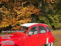 Alle - Soft top hood, white, with heatable rear window ( Blanc Meije) inside closing, 2cv. Made i