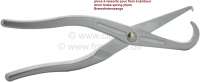 Renault - Brake spring pliers for drum brake. 215mm long. One end grips on the brake lining, the oth